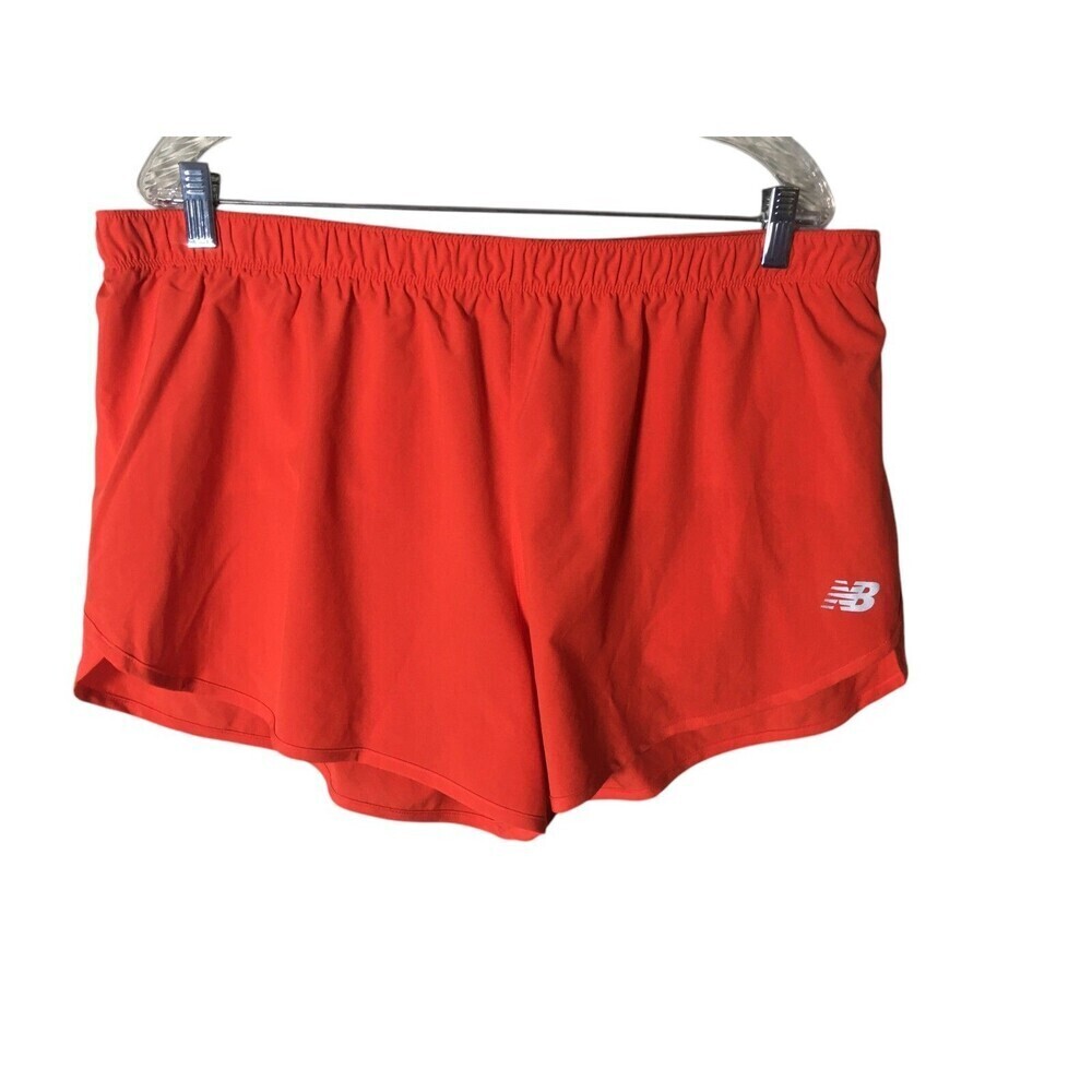 New Balance Shorts Women's Size XL Scarlet Orange Athletic Running Exercise NEW